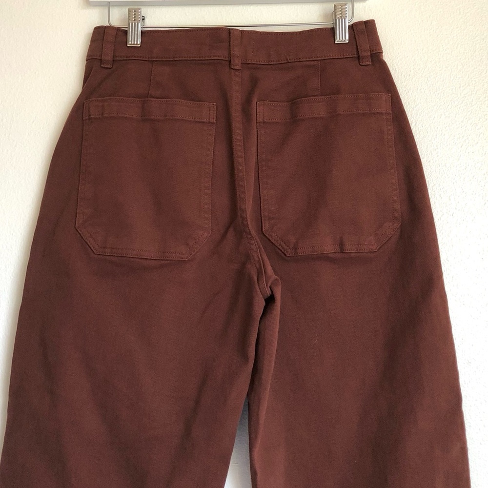 NWT Everlane The Utility Barrel Pant | Rosewood Brown, Size 6 - Picture 6 of 9